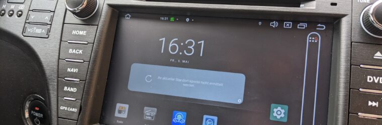 Nachrüsten eines Android Autoradios im Toyota Prius 3 - Das